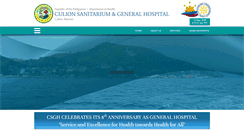Desktop Screenshot of culionsanitariumandgeneralhospital.com